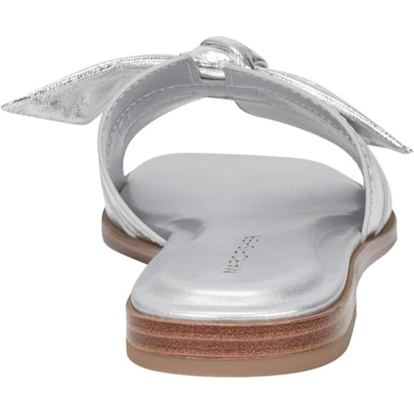 Marc Fisher Women's Finey Square Toe Slip-on Flat Sandals - Picture 3 of 5